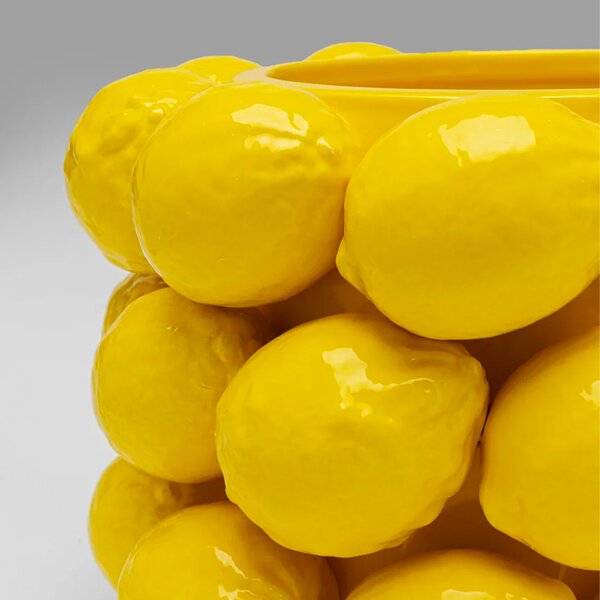 Kare designové vázy Lemon (19 cm)