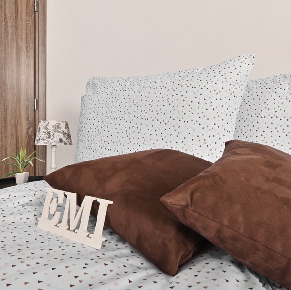 Povlečení bavlněné Sand EMI, Standardní set jednolůžko obsahuje 1x 140x200 + 1x 70x90