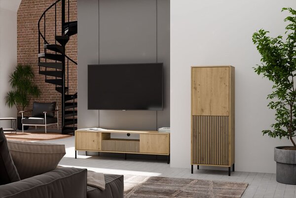 Skříňka Kamarussa Slim 2 (dub artisan). Akce -20%