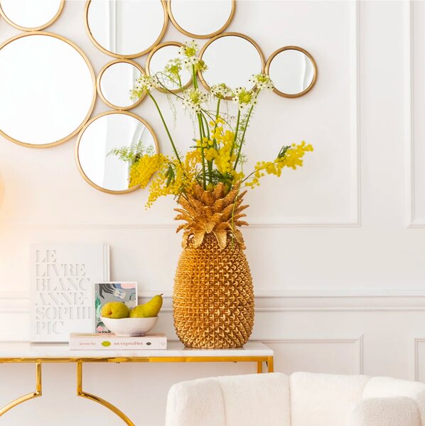 Kare designové vázy Pineapple (50 cm)