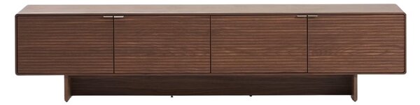 Kave Home Ořechový TV stolek Norlen 200 x 40 cm