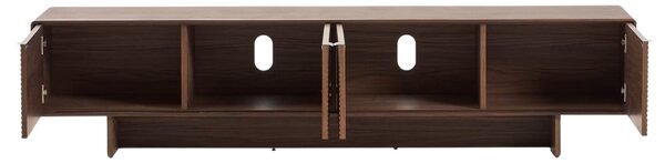 Kave Home Ořechový TV stolek Norlen 200 x 40 cm