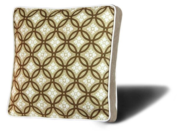 ASIR Polštář YM1115 béžový s ornamenty