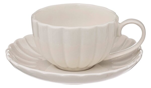 Porcelánový šálek s podšálkem ROMY, Ø 6 cm