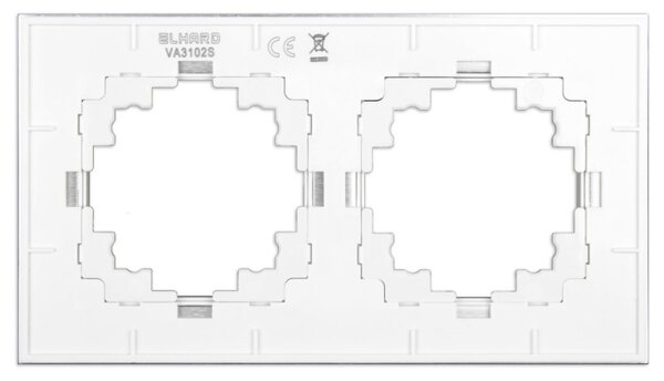 Elhard Dvojrámeček Vera Aluminium, stříbrný VA3102S