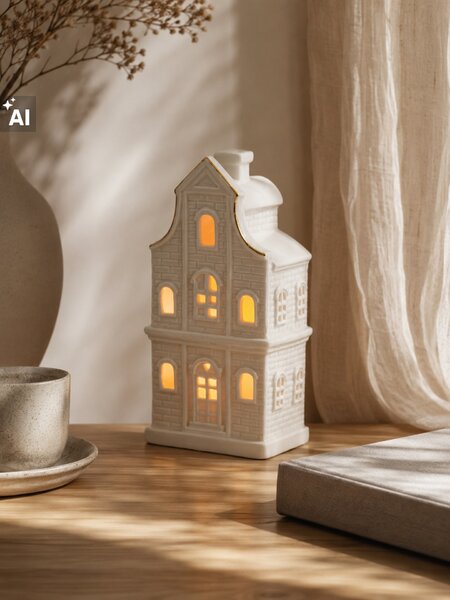 Sinsay - LED lampa - bílá