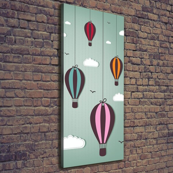 Vertikální Foto obraz na plátně Létající balony ocv-39730162