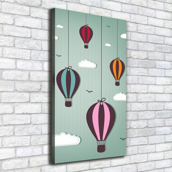 Vertikální Foto obraz na plátně Létající balony ocv-39730162