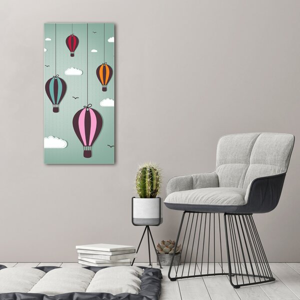 Vertikální Foto obraz na plátně Létající balony ocv-39730162