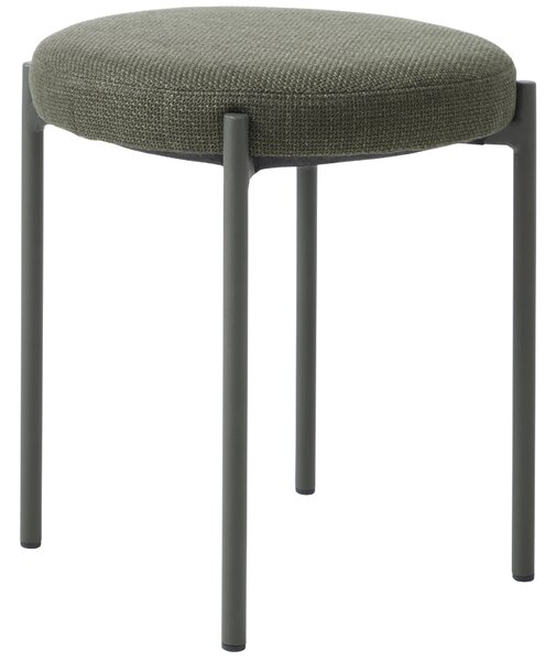 Unique Furniture Olivově zelená čalouněná stolička Pelican 48 cm