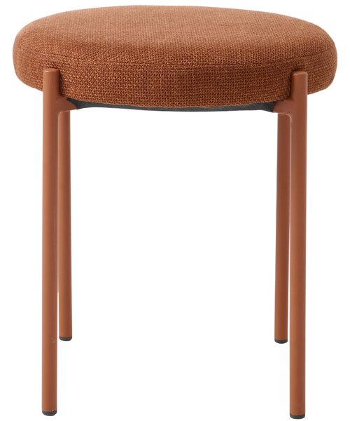 Unique Furniture Terakotově oranžová čalouněná stolička Pelican 48 cm