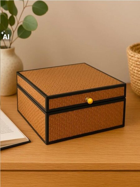 Sinsay - Úložný box s víkem - béžová