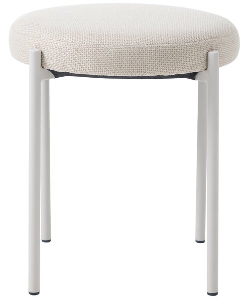 Unique Furniture Krémově bílá čalouněná stolička Pelican 48 cm