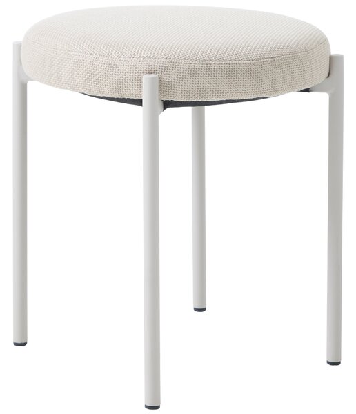 Unique Furniture Krémově bílá čalouněná stolička Pelican 48 cm