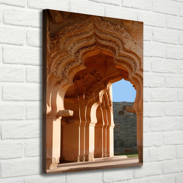 Vertikální Foto obraz na plátně Lotus Mahal Hampi ocv-40620244
