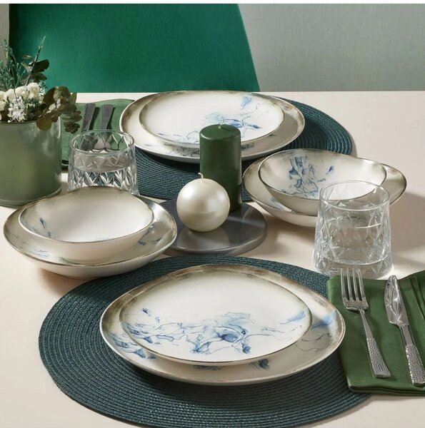 ASIR Porcelánová jídelní souprava DROPS 24 ks
