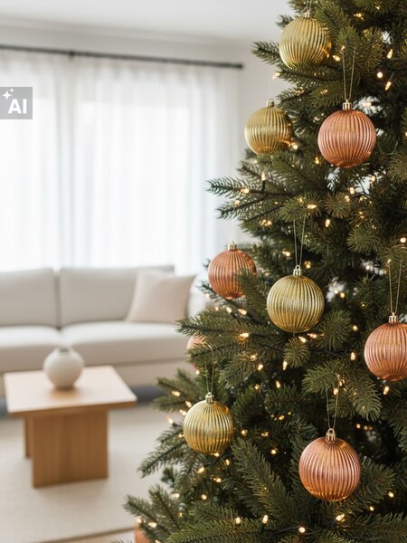 Sinsay - Balení 8 vánočních koulí - růžová
