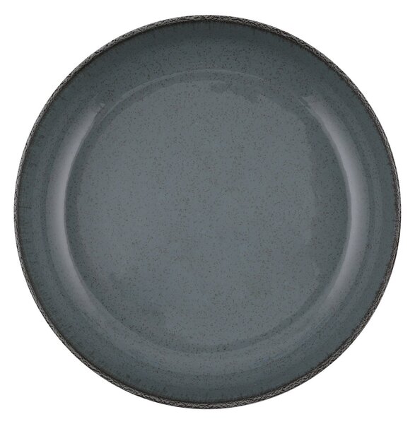 ASIR Porcelánová jídelní souprava POPPY 16 ks šedomodrá