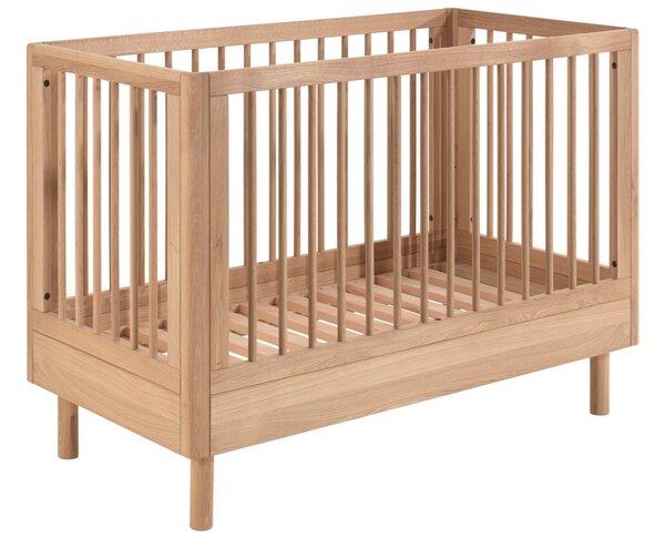 Dubová dětská postýlka Vipack Forrest 60 x 120 cm