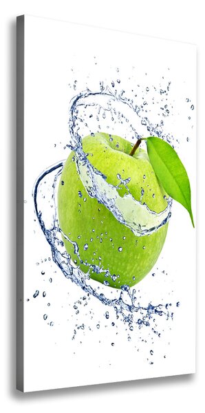 Vertikální Foto obraz na plátně Zelená jablka ocv-42523876