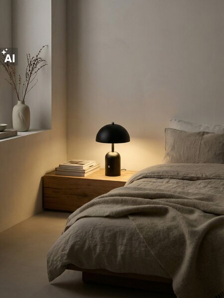 Sinsay - Minimalistická LED noční lampička - černá