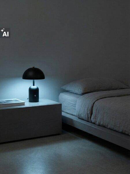 Sinsay - Minimalistická LED noční lampička - černá