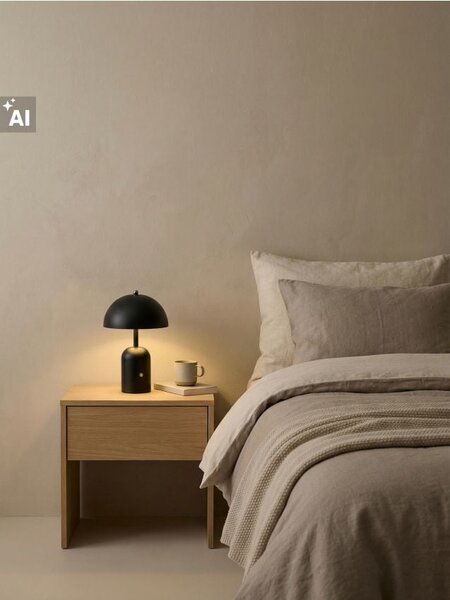 Sinsay - Minimalistická LED noční lampička - černá