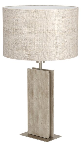 Stolní lampa Stars of Light, Belesar, Béžová, Obývací pokoj, Tkanina / Textil, Design