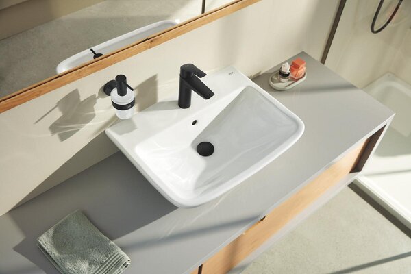 GROHE Eurosmart Professional - Páková umyvadlová baterie, velikost M, černá matná 233242433
