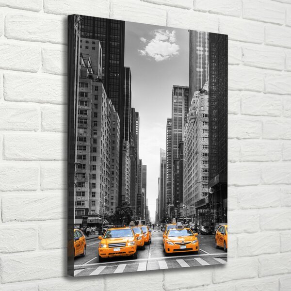 Vertikální Foto obraz na plátně Taxi New York ocv-44846834