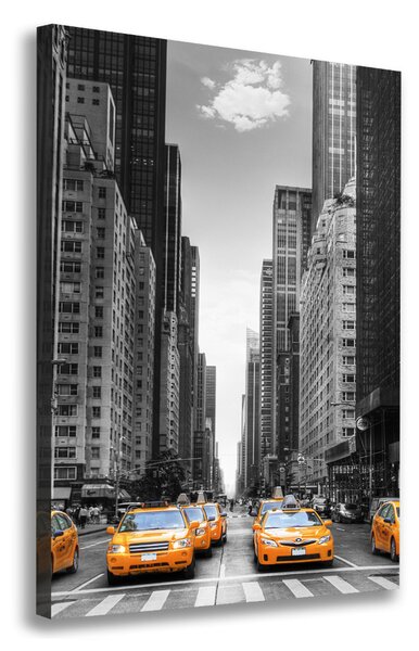 Vertikální Foto obraz na plátně Taxi New York ocv-44846834