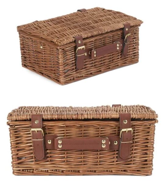 Willow Direct Piknikový koš GREEN CLASSIC proutěný pro 2 osoby s dekou