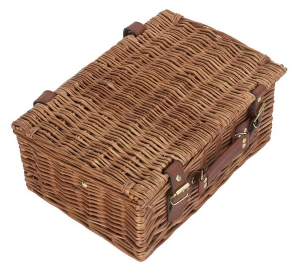 Willow Direct Piknikový koš GREEN CLASSIC proutěný pro 2 osoby s dekou