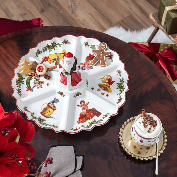 Villeroy&Boch Villeroy & Boch Toy's Fantasy dělený vánoční talíř, 38 cm