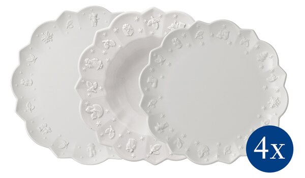 Villeroy&Boch Villeroy & Boch Toy's Delight Royal Classic sada vánočních talířů, 12 ks