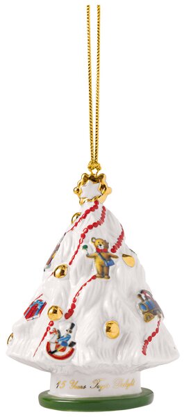 Villeroy&Boch Villeroy & Boch Christmas Classics ozdoba Vánoční strom 2025 7 × 7 × 10 cm