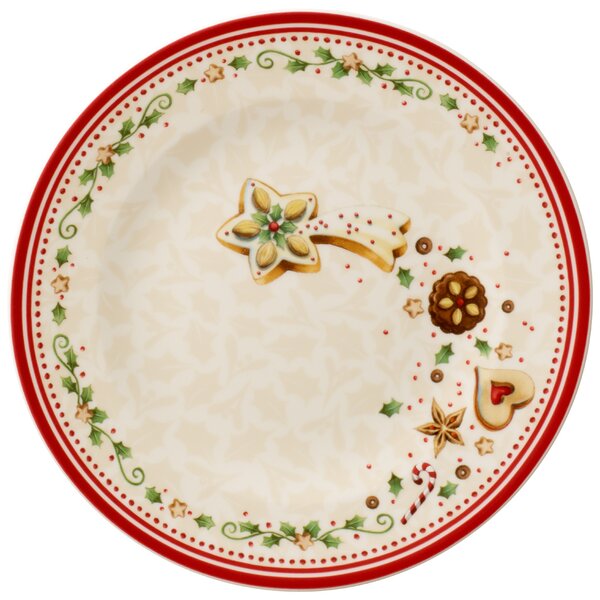Villeroy&Boch Villeroy & Boch Winter Bakery Delight snídaňový talíř Padající hvězda, 21,5 cm