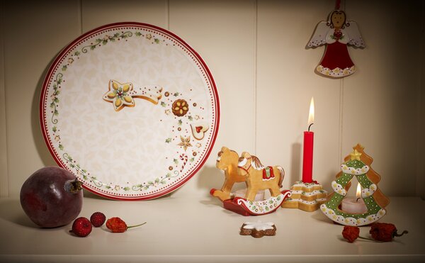 Villeroy&Boch Villeroy & Boch Winter Bakery Delight snídaňový talíř Padající hvězda, 21,5 cm