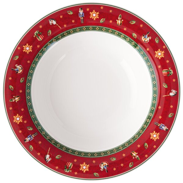 Villeroy&Boch Villeroy & Boch Toy's Delight Specials hluboký talíř, červený, 23 cm, 210 ml