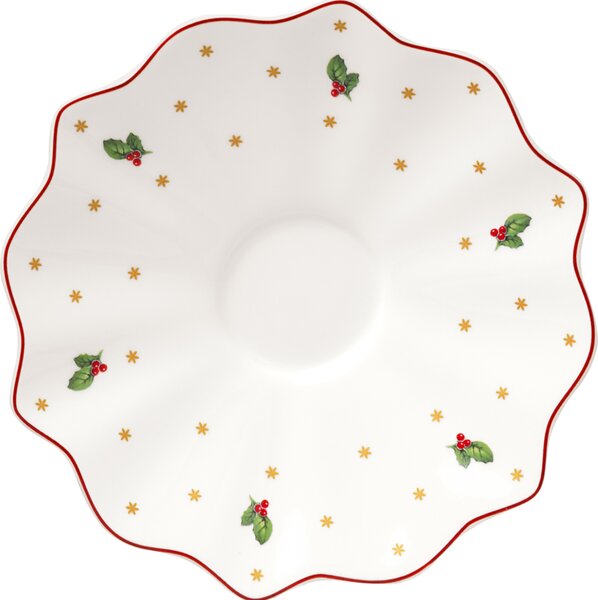 Villeroy&Boch Villeroy & Boch Toy's Delight bílý podšálek na kávový / čajový šálek, Ø17cm