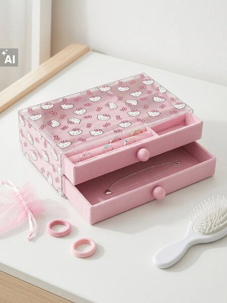 Sinsay - Šperkovnice Hello Kitty - růžová