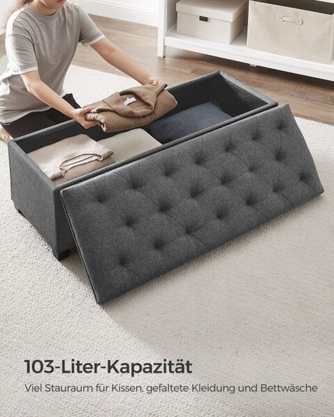 Skládací lavička s úložným prostorem LSF088G01