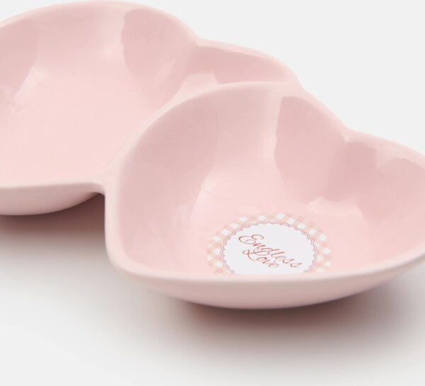 Sinsay - Servírovací tácy ve tvaru srdce 2 pack - růžová