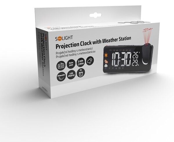 Solight projekční hodiny s meteostanicí CA05