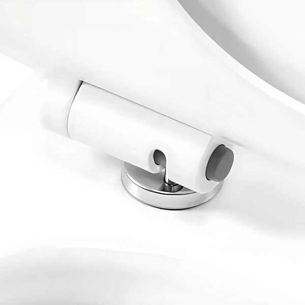 REA-C1652 - Závěsné WC s prkénkem GUSTAVO RIMLESS keramika/bílá