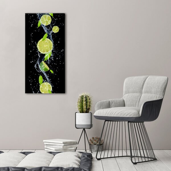 Vertikální Moderní obraz canvas na rámu Limetky ocv-51416948