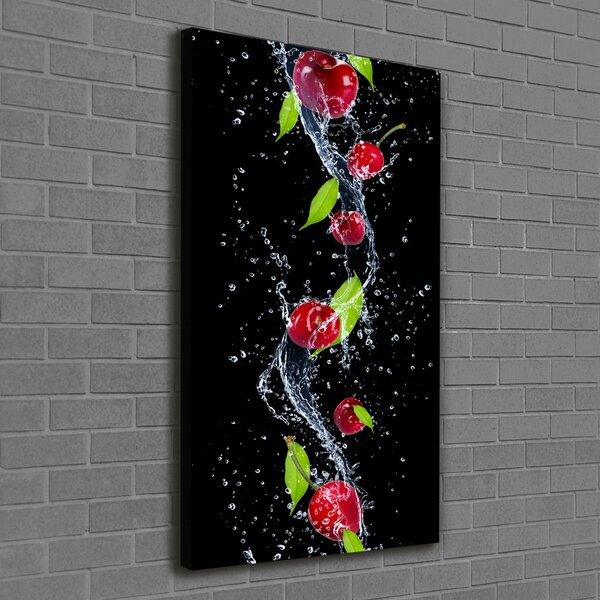 Vertikální Moderní fotoobraz canvas na rámu Višně ocv-51416889