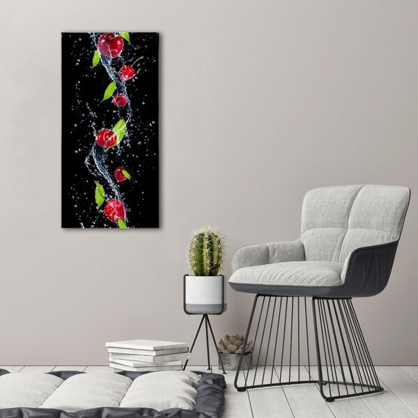Vertikální Moderní fotoobraz canvas na rámu Višně ocv-51416889