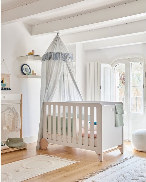 Světle modrý bavlněný baldachýn Carelene – Kave Home