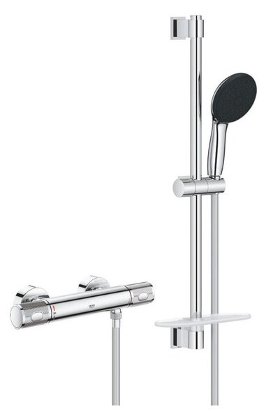 GROHE 34791001 - Termostatická sprchová souprava PRECISION FEEL 600 mm chrom